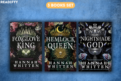 The Nightshade Crown Series By Hannah F. Whitten (3 Books Set)