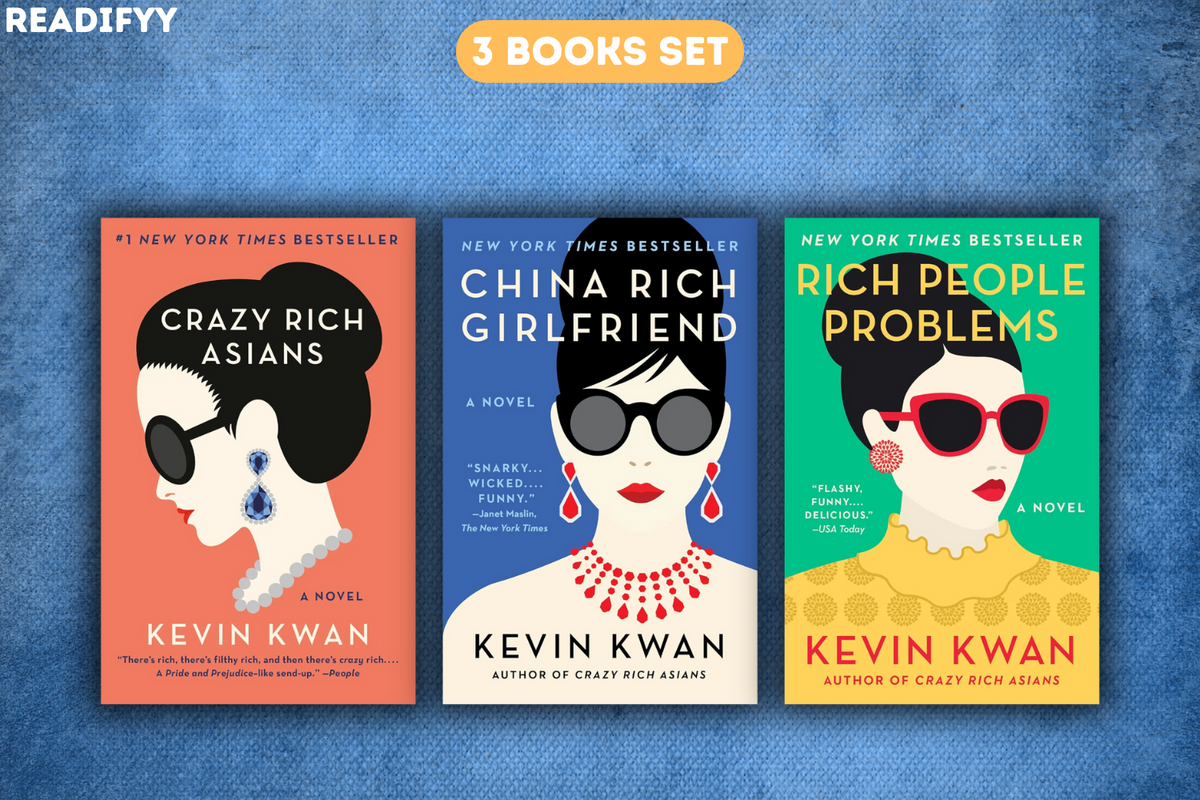 Crazy Rich Asians Series By Kevin Kwan (3 Books Set)