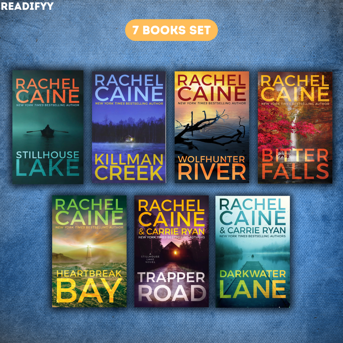 Stillhouse Lake Series By Rachel Caine (7 Books Set)