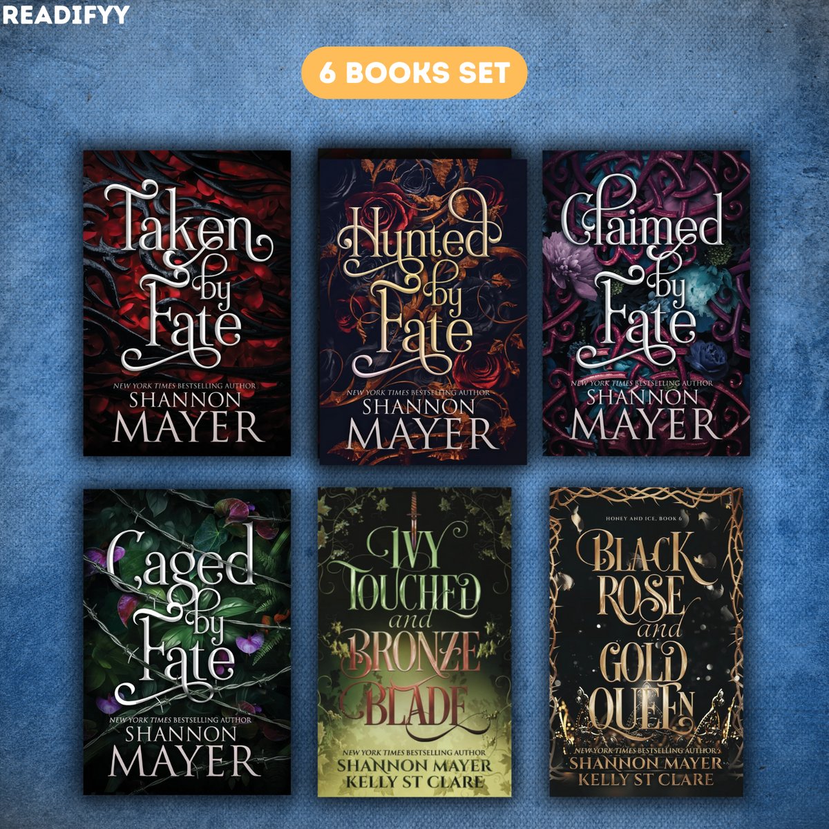 The Alpha Territories Series By Shannon Mayer (6 Books Set)