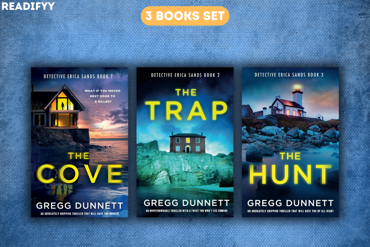 Detective Erica Sands Series By Gregg Dunnett (3 Books Set)
