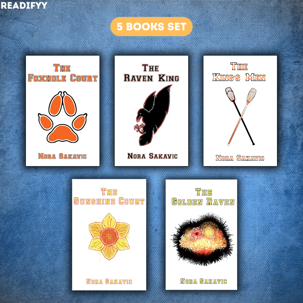 All for the Game Series By Nora Sakavic (5 Books Set)