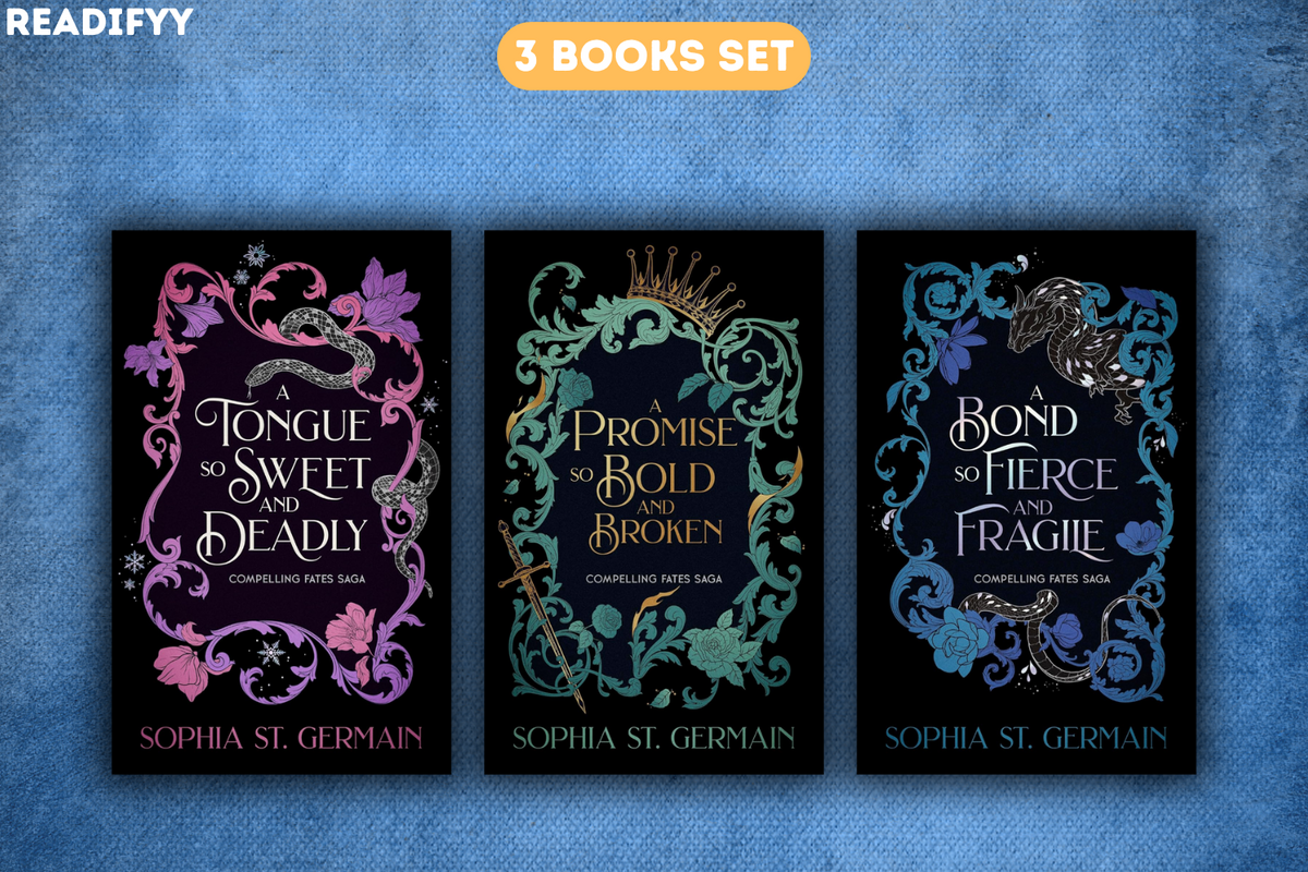Compelling Fates Saga Series By Sophia St. Germain (3 Books Set)