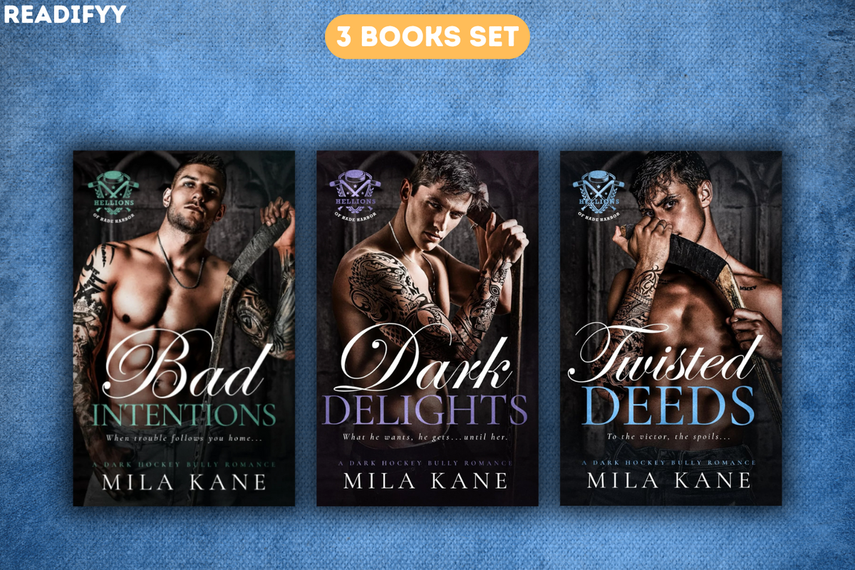 Hellions of Hade Harbor Series By Mila Kane (3 Books Set)