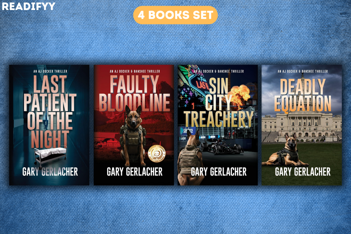AJ Docker Series By Gary Gerlacher (4 Books Set)