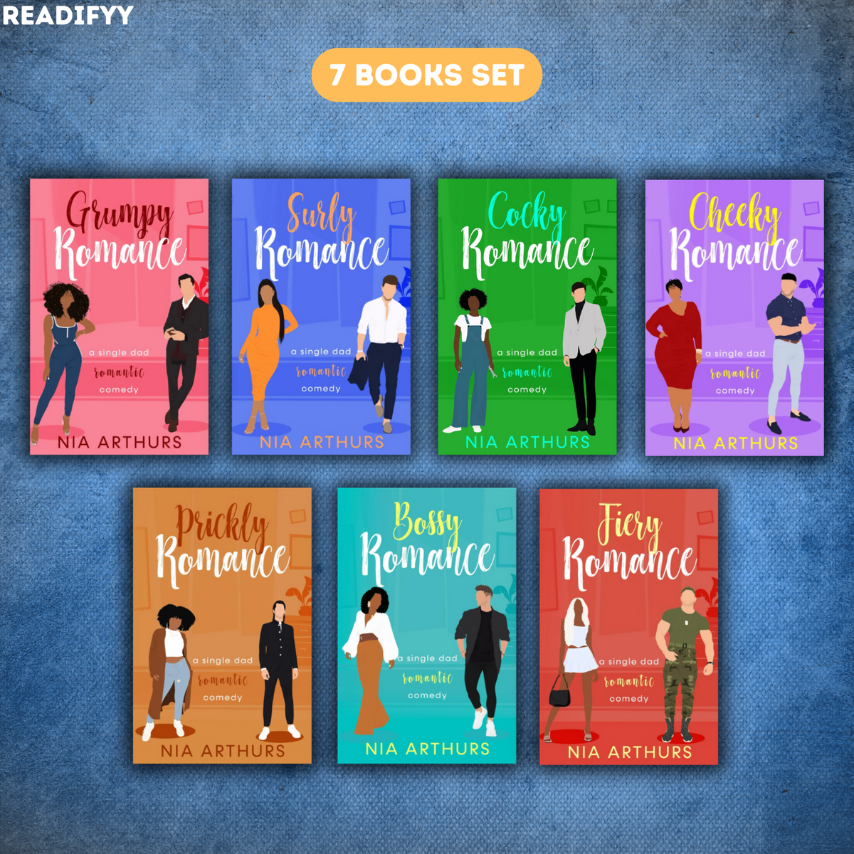 Billionaire Dads Single Dads Series By Nia Arthurs (7 Books Set)