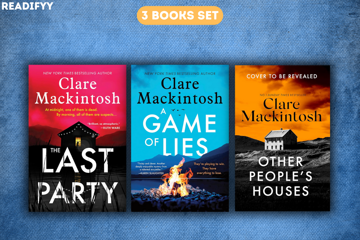 DC Morgan Series By Clare Mackintosh (3 Books Set)