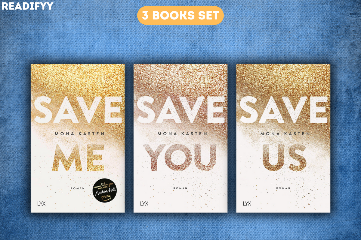 Maxton Hall Series By Mona Kasten (3 Books Set)