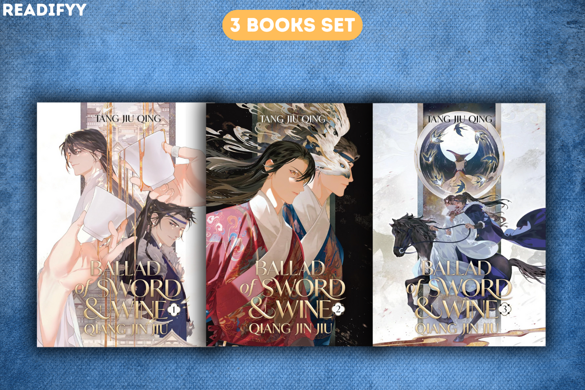 Ballad of Sword and Wine Series By Tang Jiu Qing (3 Books Set)