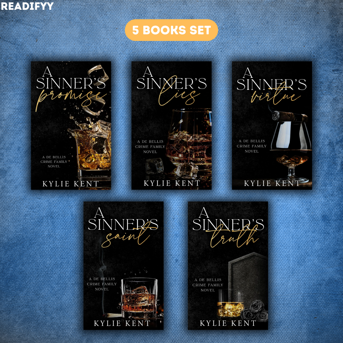 De Bellis Crime Family Series By Kylie Kent (5 Books Set)