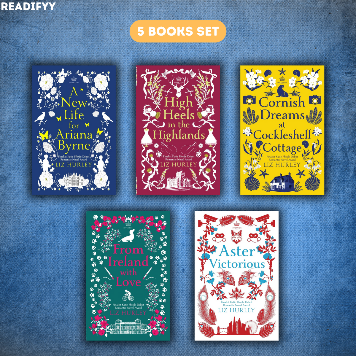 The Hiverton Sisters Series By Liz Hurley (5 Books Set)