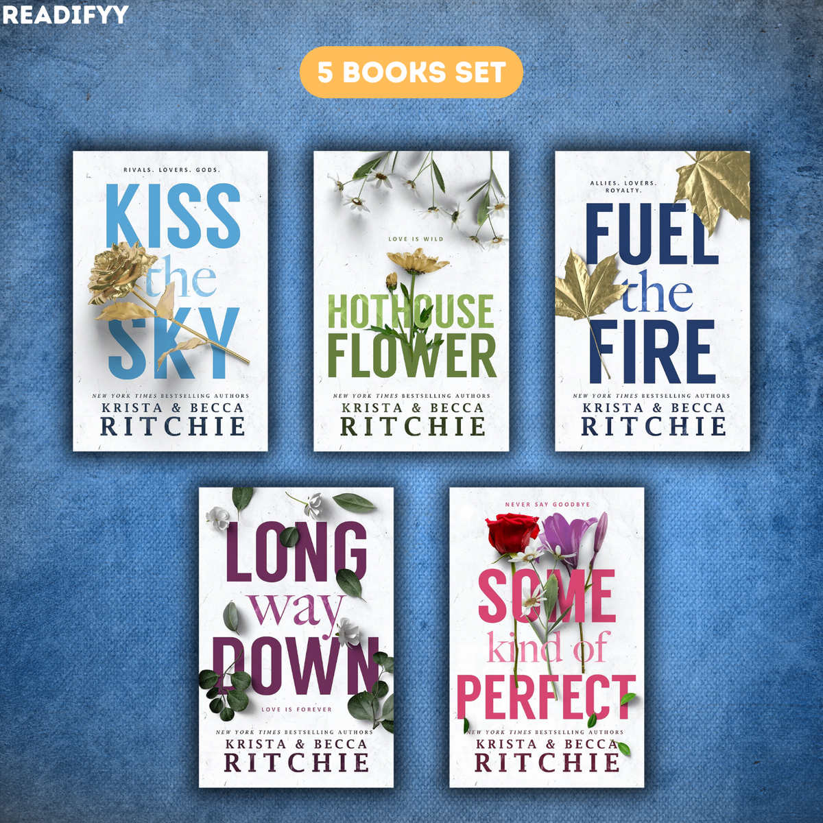 Calloway Sisters Series By Krista Ritchie (5 Books Set)