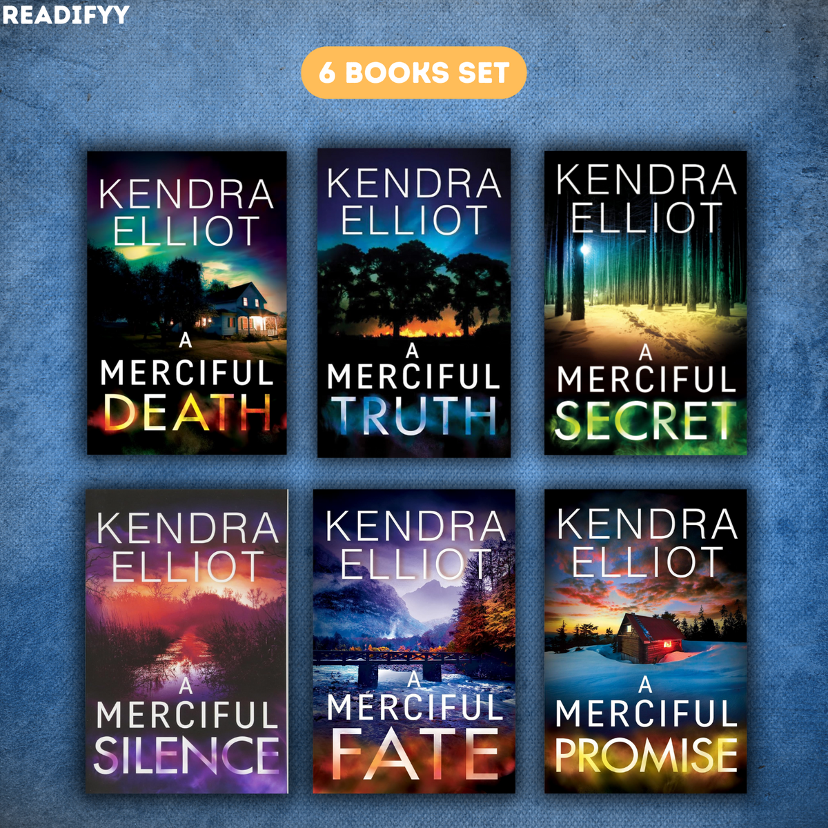 Mercy Kilpatrick Series By Kendra Elliot (6 Books Set)