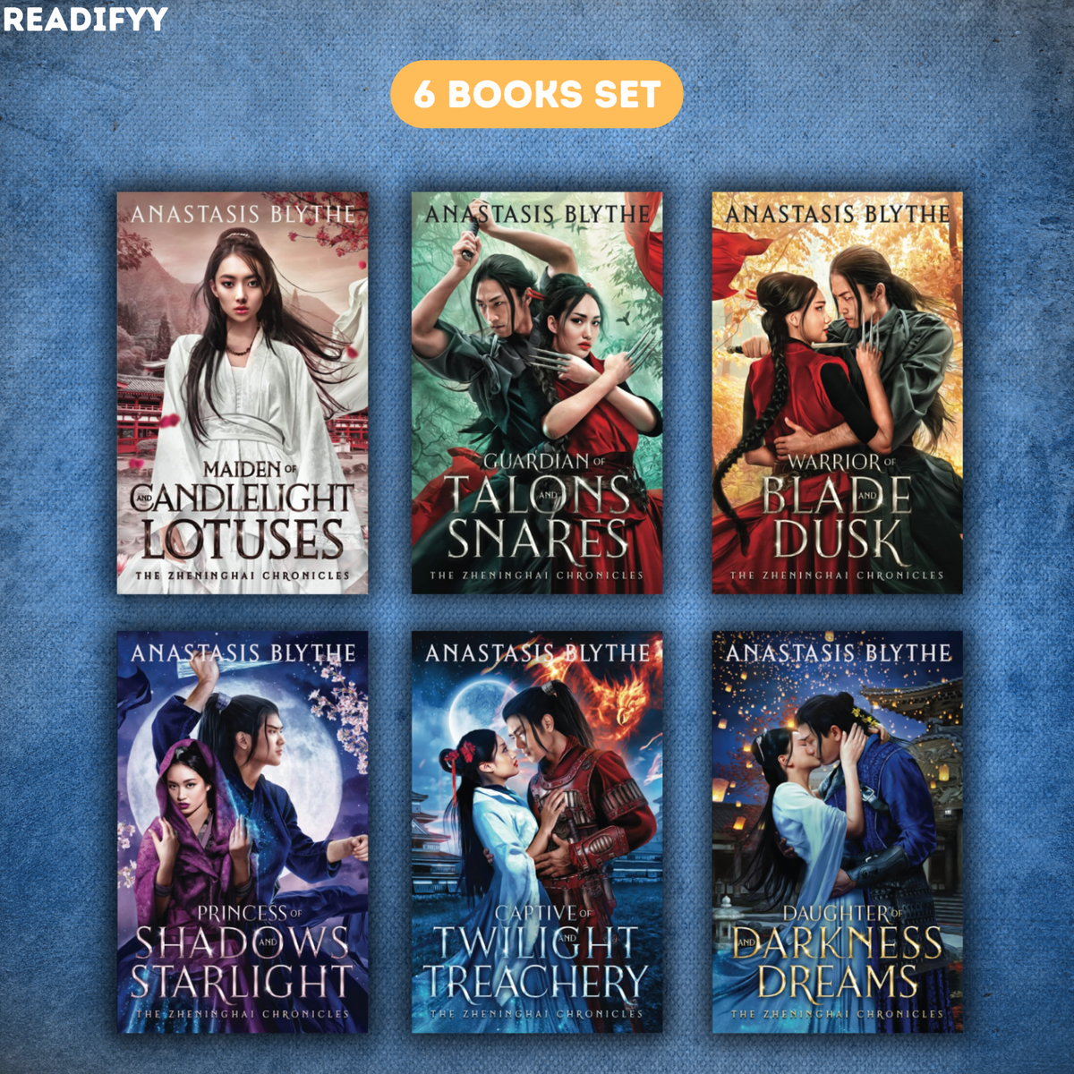 The Zheninghai Chronicles Series By Anastasis Blythe (6 Books Set)