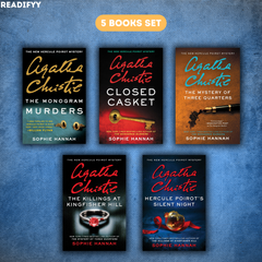 New Hercule Poirot Mysteries Series By Sophie Hannah (5 Books Set)