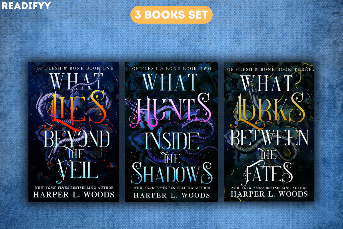 Of Flesh & Bone Series By Harper L. Woods (3 Books Set)