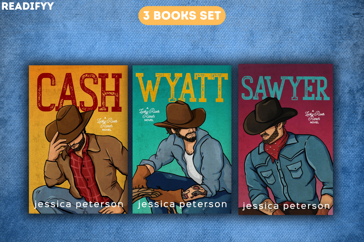 Lucky River Ranch Series By Jessica Peterson (3 Books Set)