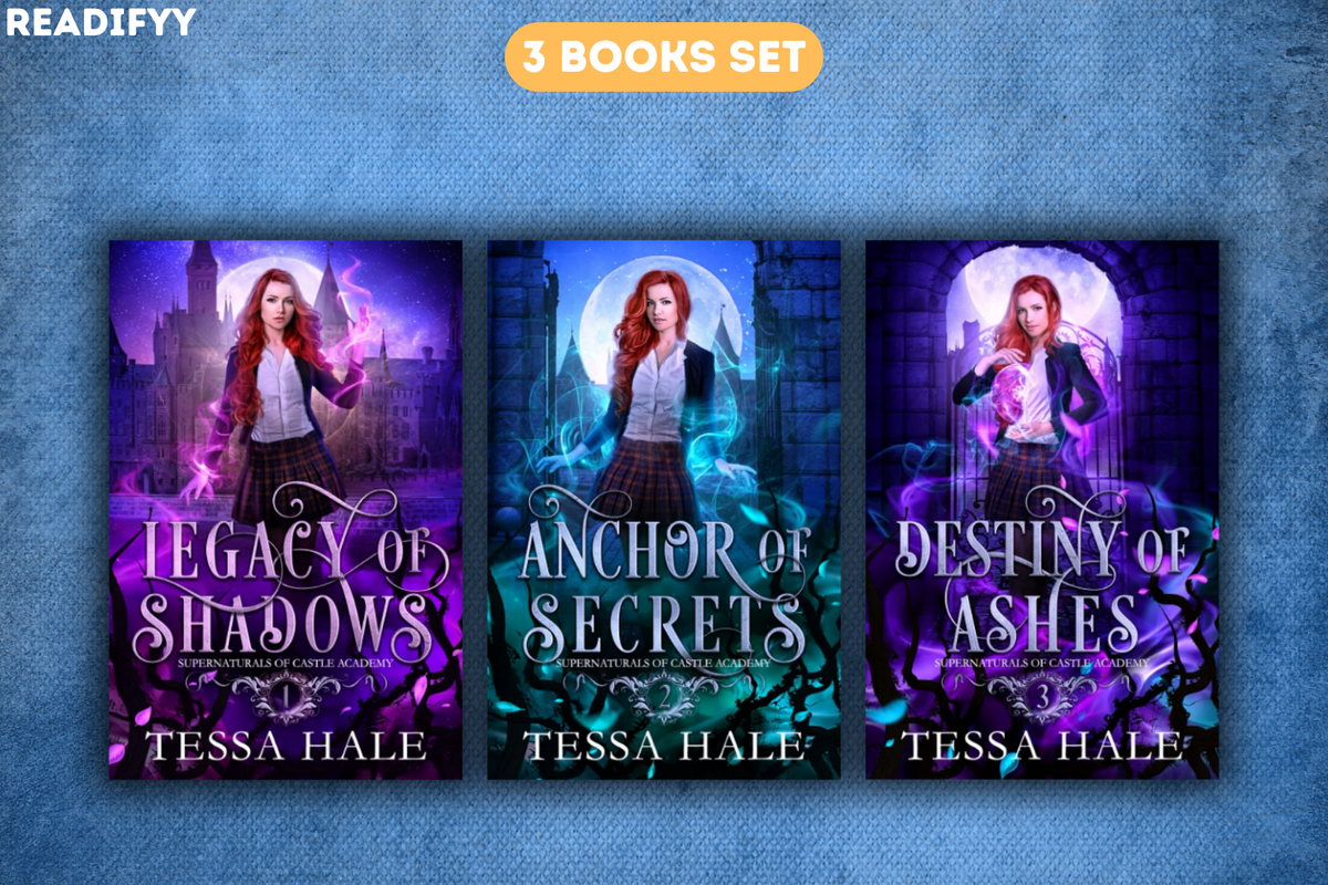 Supernaturals of Castle Academy Series By Tessa Hale (3 Books Set)