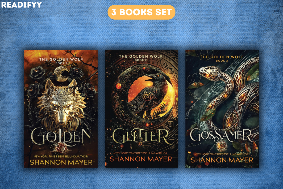 The Golden Wolf Series By Shannon Mayer (3 Books Set)