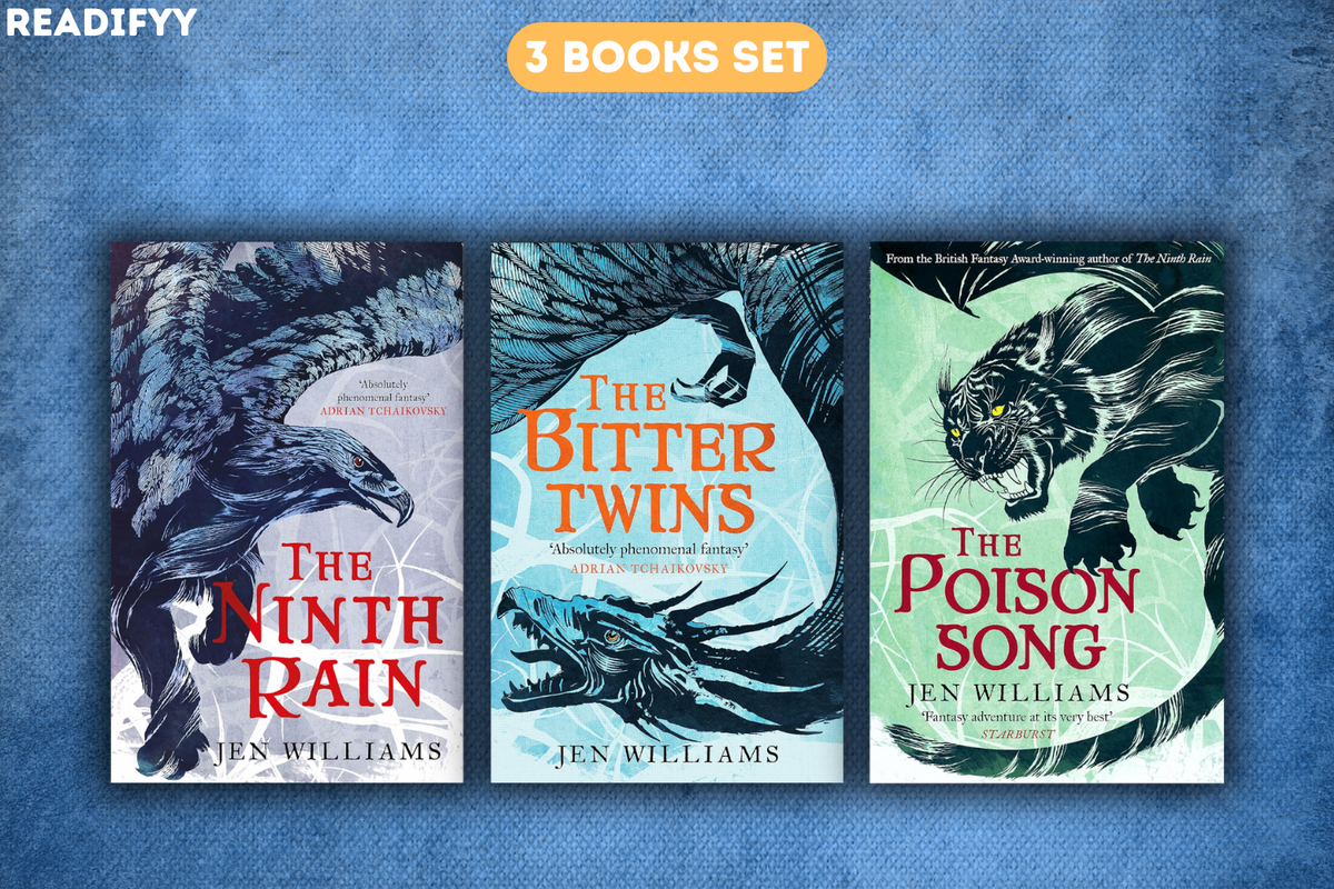 The Winnowing Flame Trilogy Series By Jen Williams (3 Books Set)