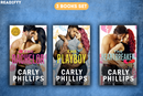 The Chandler Brothers Series By Carly Phillips (3 Books Set)