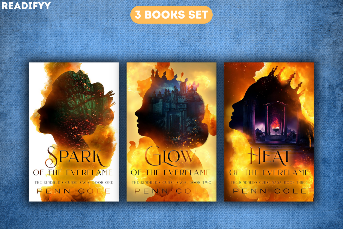 Kindred's Curse Series By Penn Cole (3 Books Set)