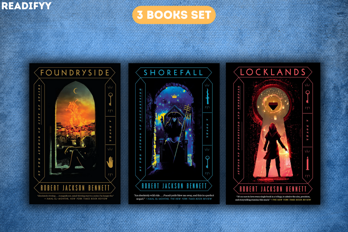 The Founders Trilogy Series By Robert Jackson Bennett (3 Books Set)