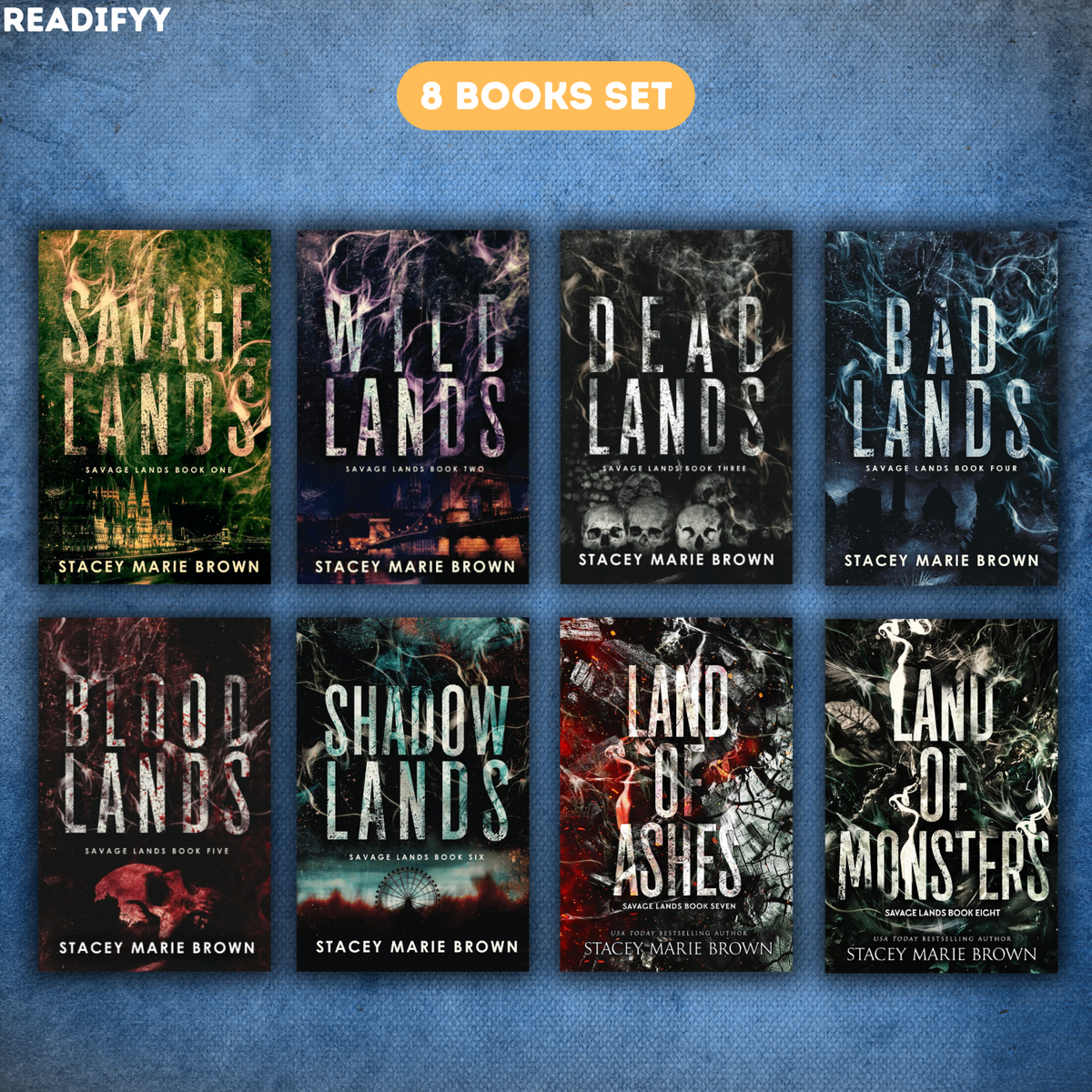 Savage Lands Series By Stacey Marie Brown (8 Books Set)