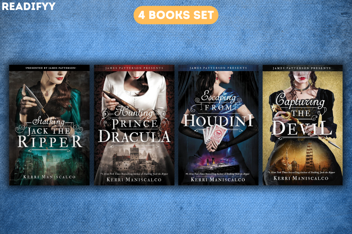 Stalking Jack the Ripper Series By Kerri Maniscalco (4 Books Set)