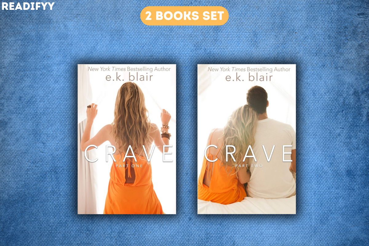 Crave Duet Series By E.K. Blair (2 Books Set)