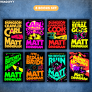 Dungeon Crawler Carl series By Matt Dinniman (8 Books Set)