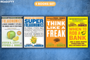 Freakonomics series By Steven D. Levitt (4 Books Set)