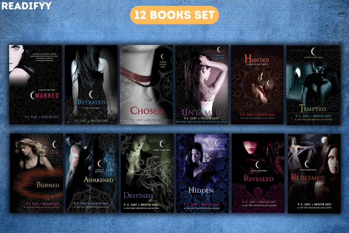 House of Night Series By P. C. Cast (12 Books Set)