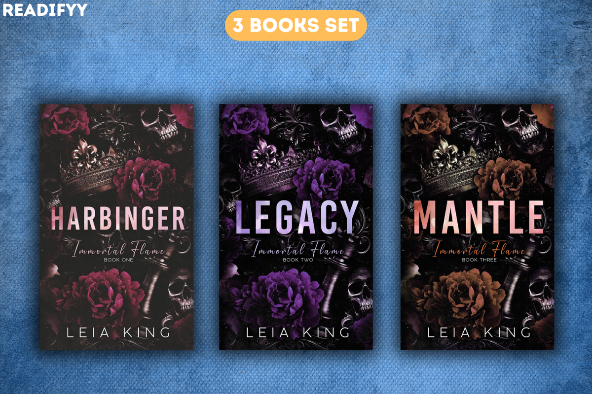 IMMORTAL FLAME Series By Leia King (3 Books Set)