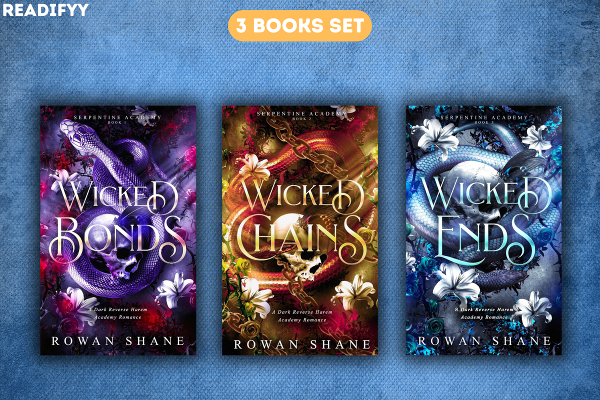 Serpentine Academy series By Rowan Shane (3 Books Set)