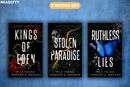 Kings of Eden Series By Mila Young  (3 Books Set)