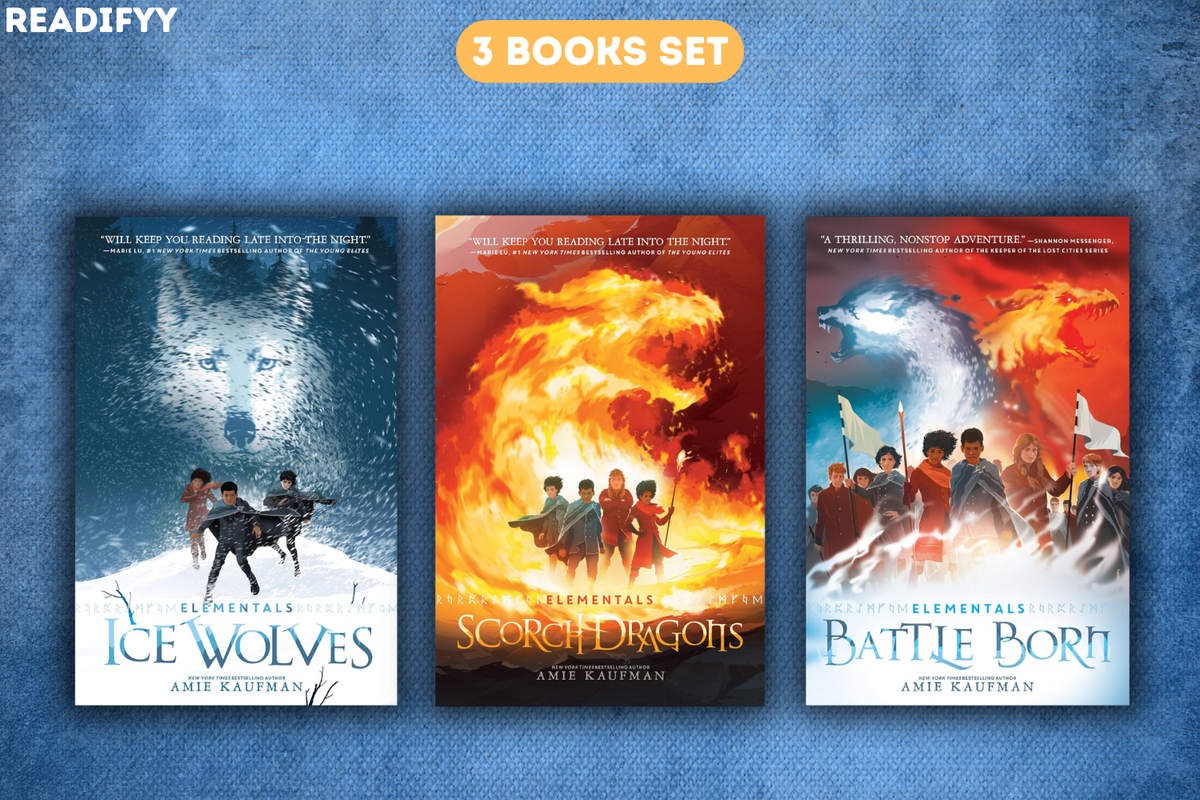 Elementals Series By Amie Kaufman (3 Books Set)