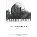 TEXASVILLE By Larry McMurtry